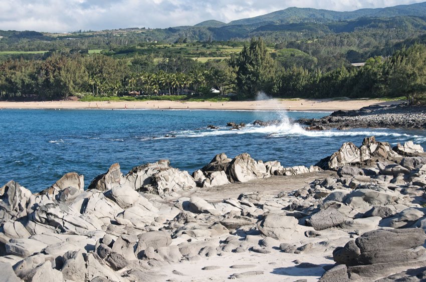 D.T. Fleming Beach Park on Maui