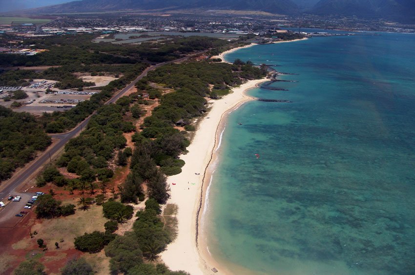 Kanaha Beach Park aerial