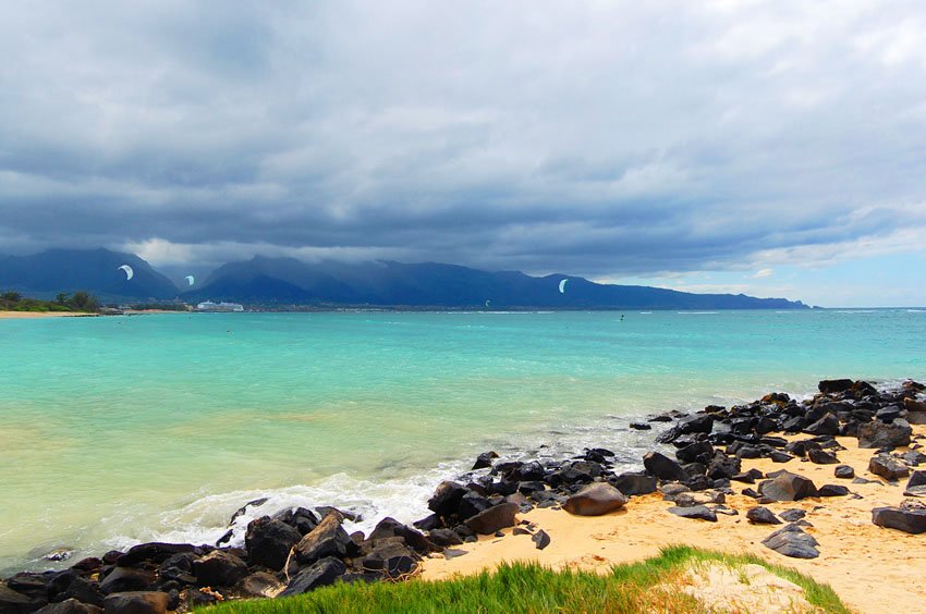 Overlooking Kahului Harbor