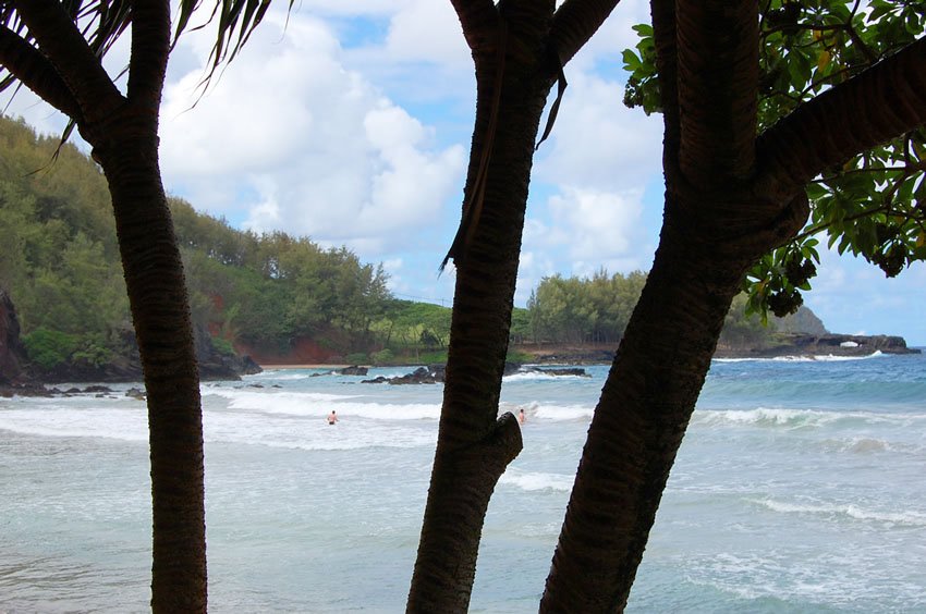 Beach scenery