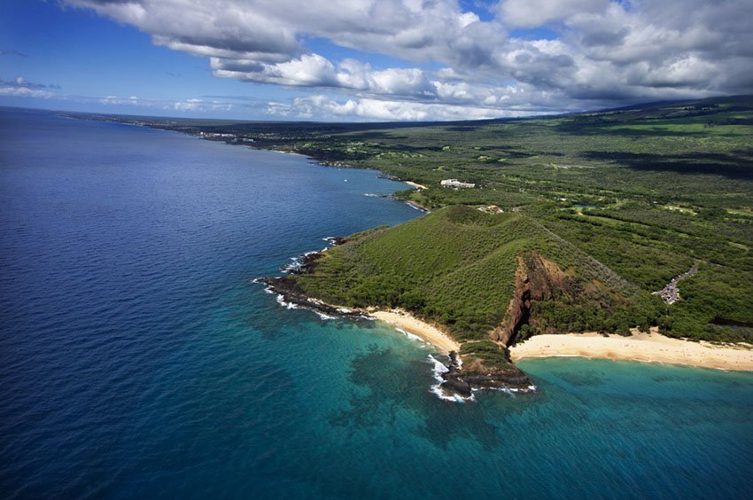 Little Beach aerial