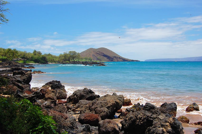 Rocky shoreline