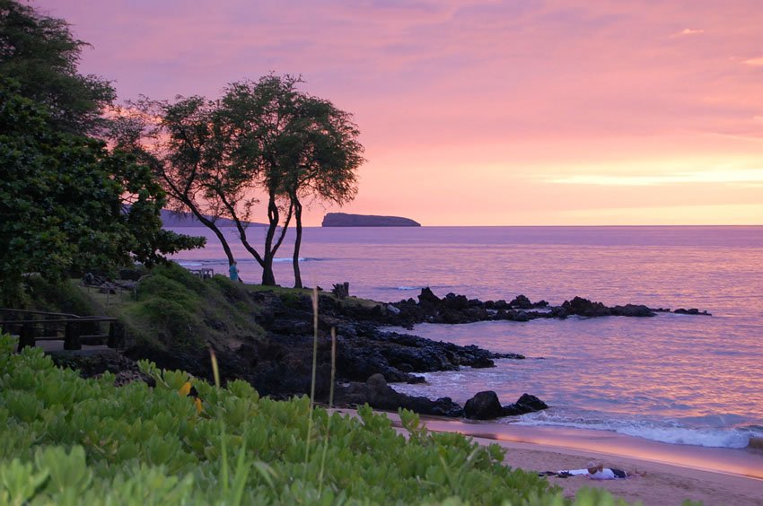 Sunset over Molokini