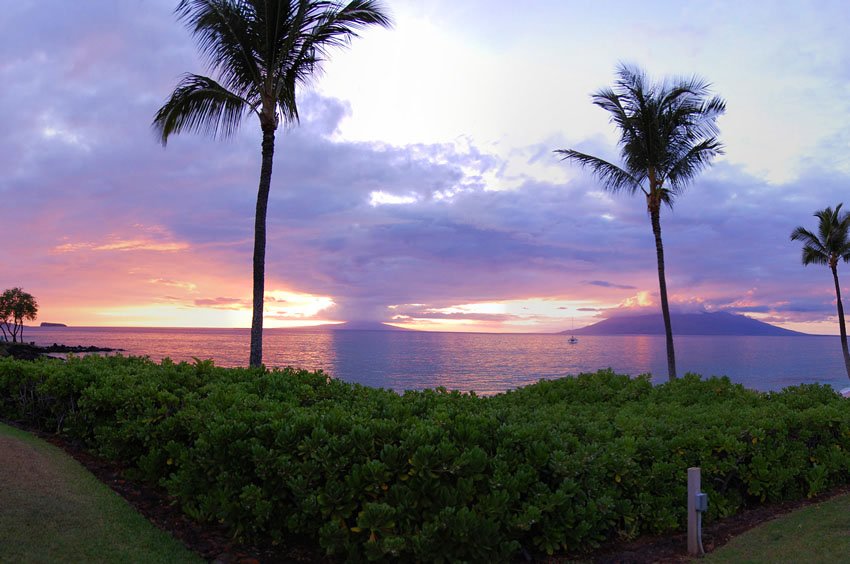 View to West Maui