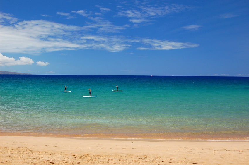 Stand-up paddleboarding