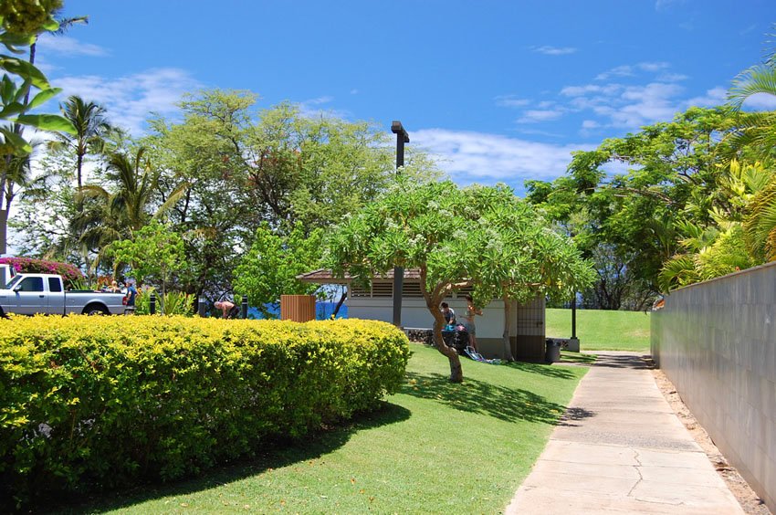 Walkway to the beach park