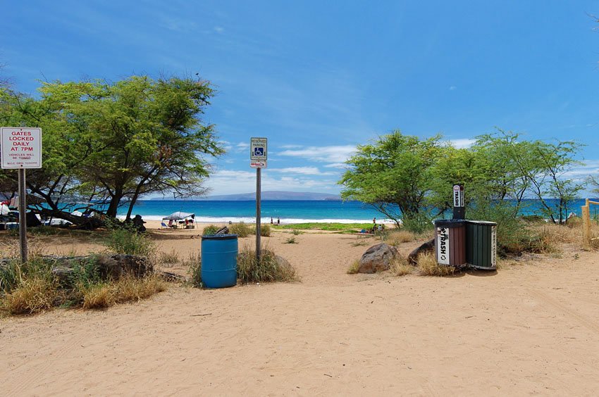 Beach entry