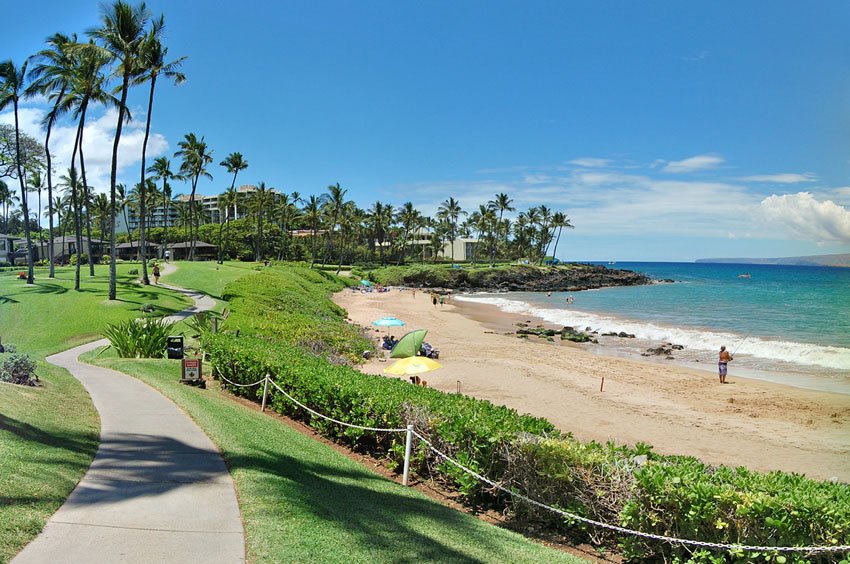 Beachfront path