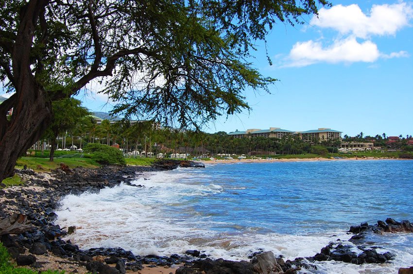 Wailea shoreline