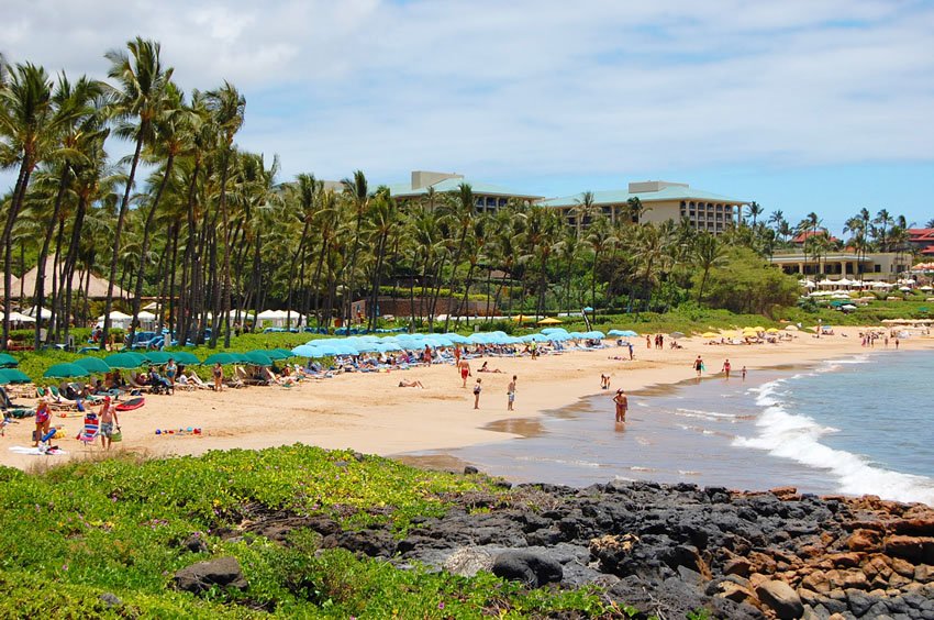 Northern end of Wailea Beach