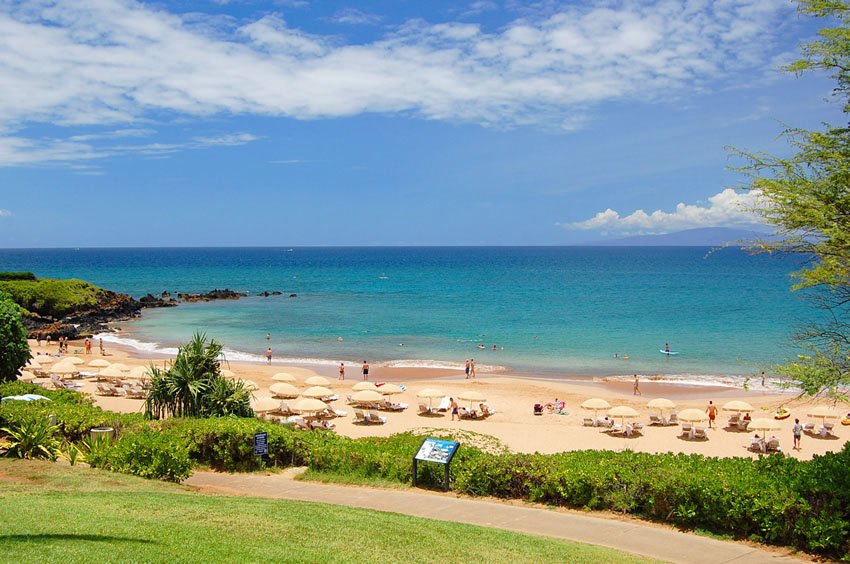 Southern end of Wailea Beach