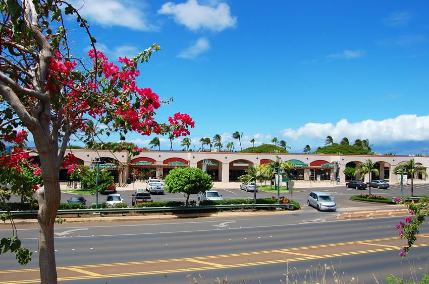 Shopping mall in Ka'anapali