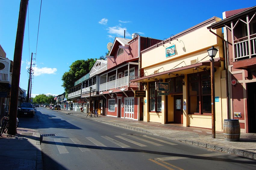 Local stores and restaurants