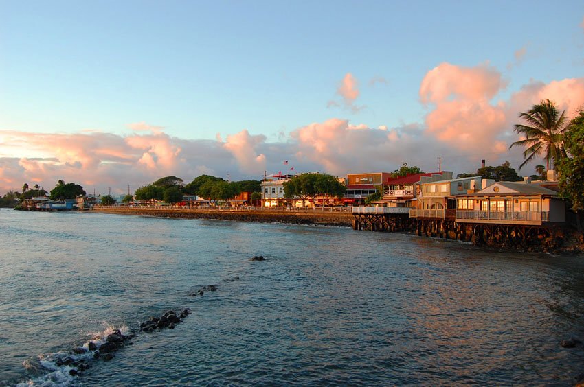 Sunset over Lahaina