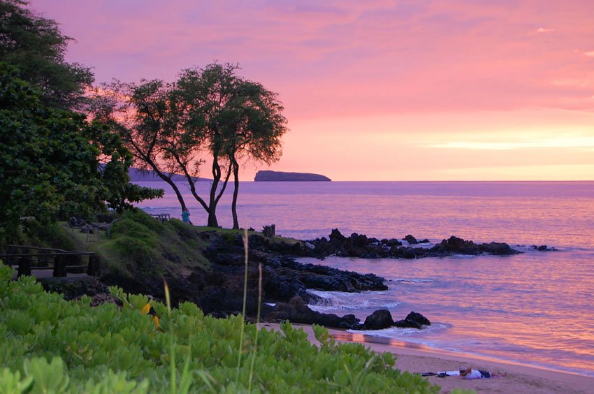 Sunset over Molokini