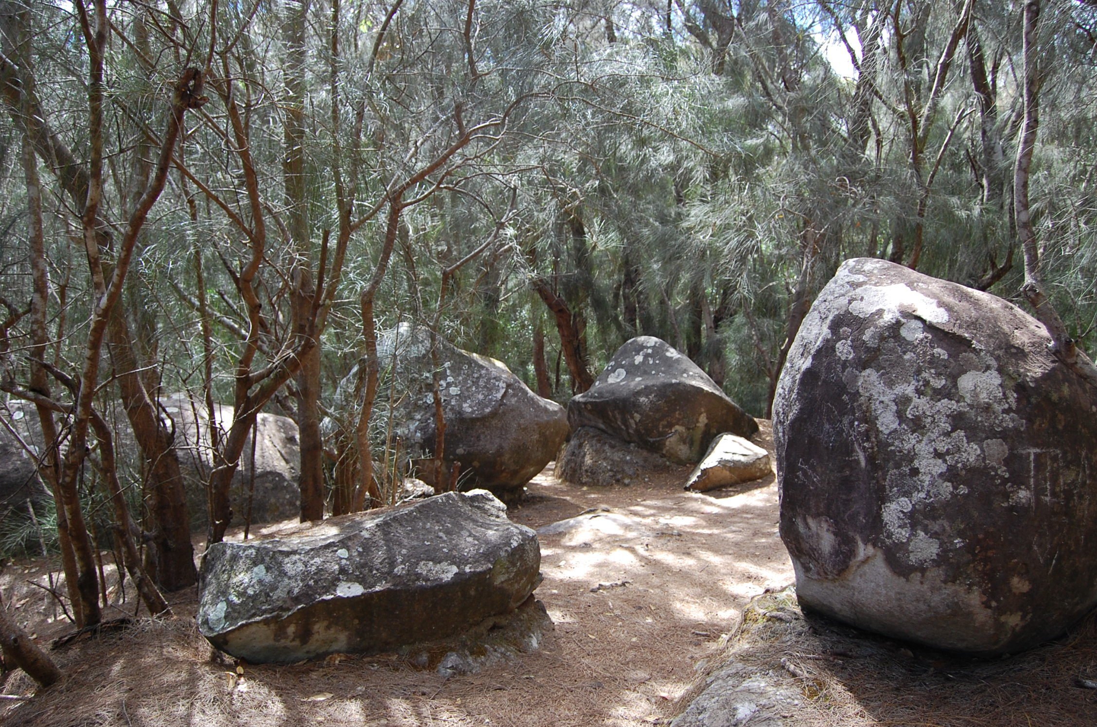 Sacred stones on Molokai