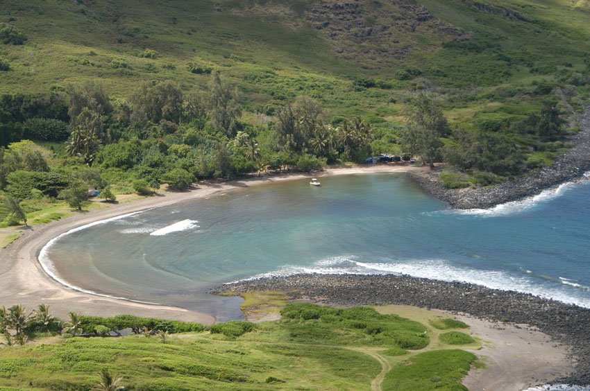 View to Halawa Beach