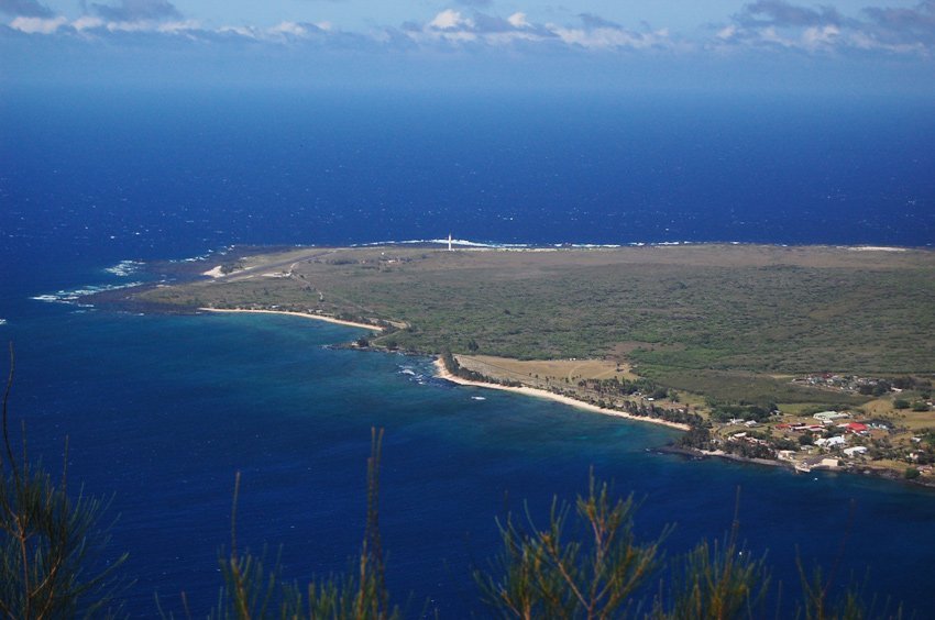 White sand beaches on the peninsula