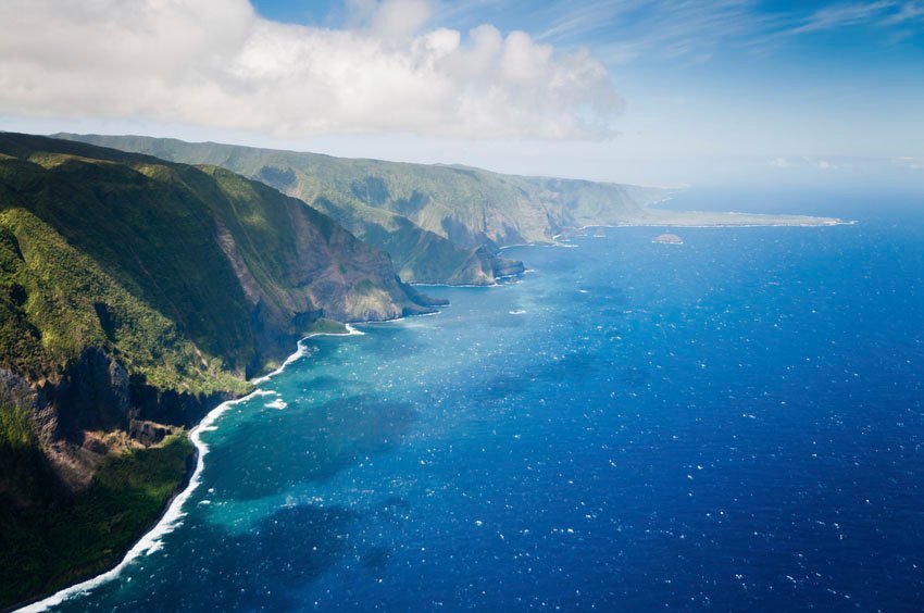 North Shore of Molokai