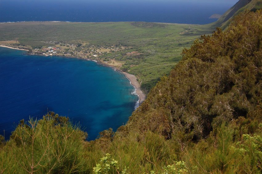 Beach on Kalaupapa Peninsula