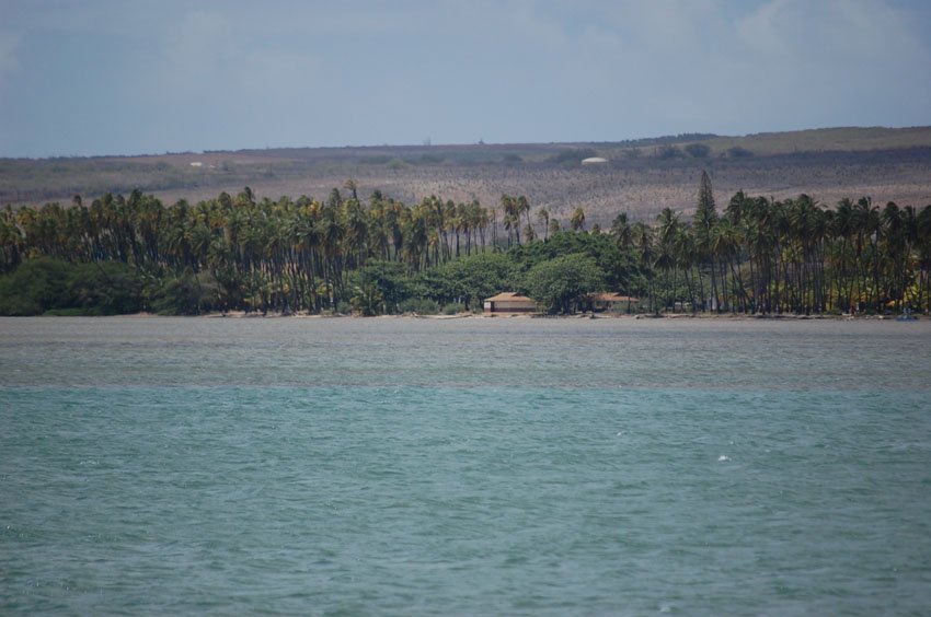 View from Kaunakakai Wharf