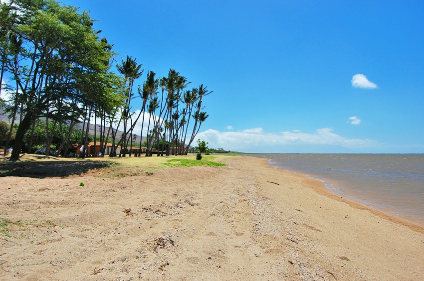 The beach at One Ali'i I