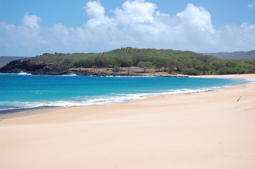 Northern end of the beach