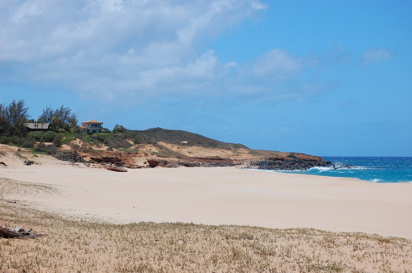 Southern end of the beach