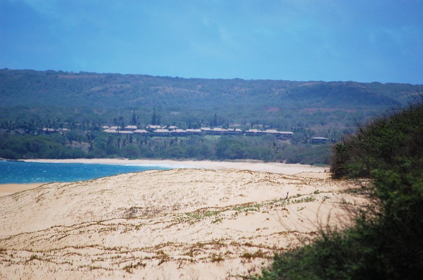 View to Ke Nani Kai condos