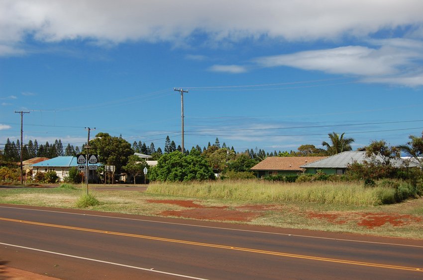 Small Molokai town