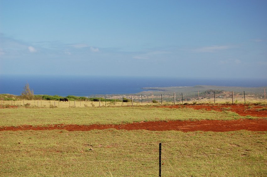 View to Molokai's west shore