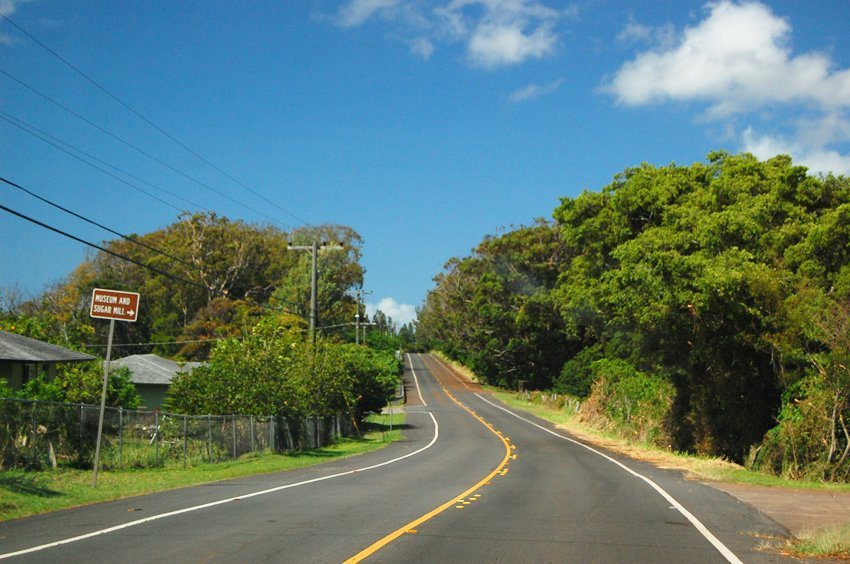 Scenic Molokai drive