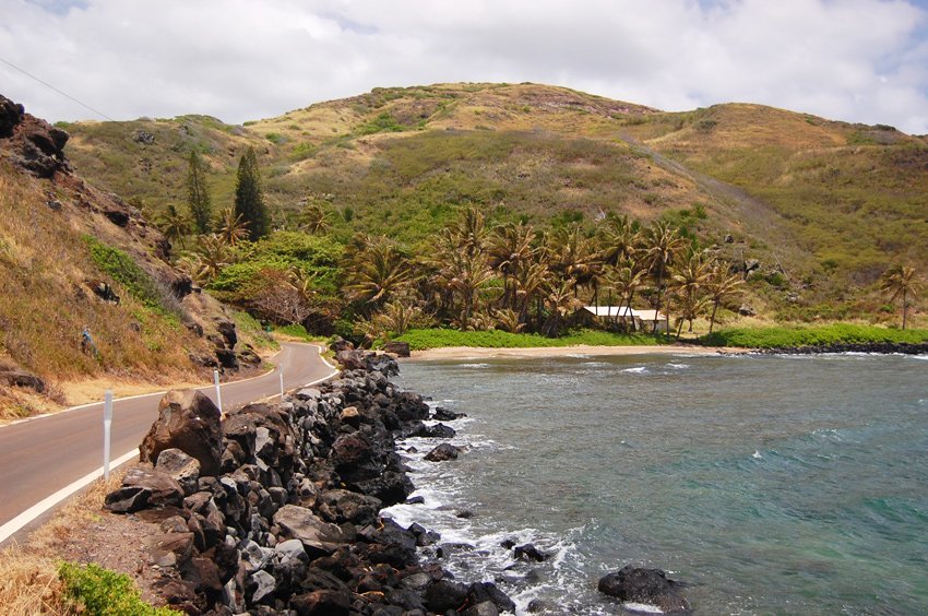 View from a lookout near Rock Point