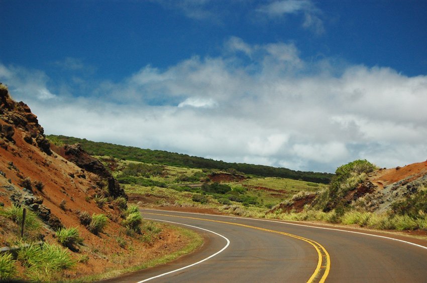 Scenic drive on Molokai