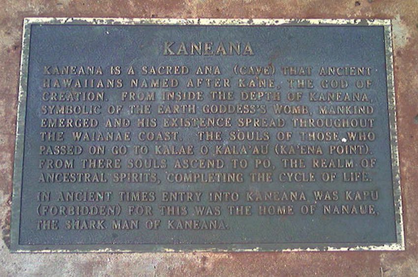 Kaneana Cave info