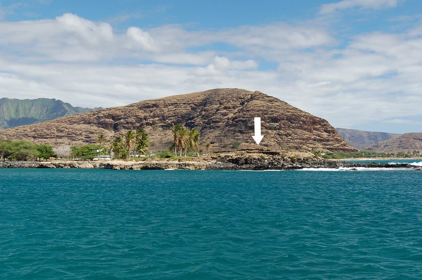 View from the ocean