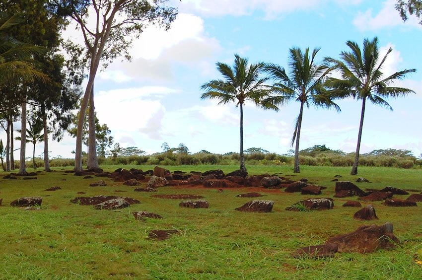 Kukaniloko Birthing Stones on Oahu