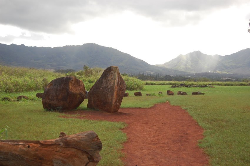 View to Waianae Mountains