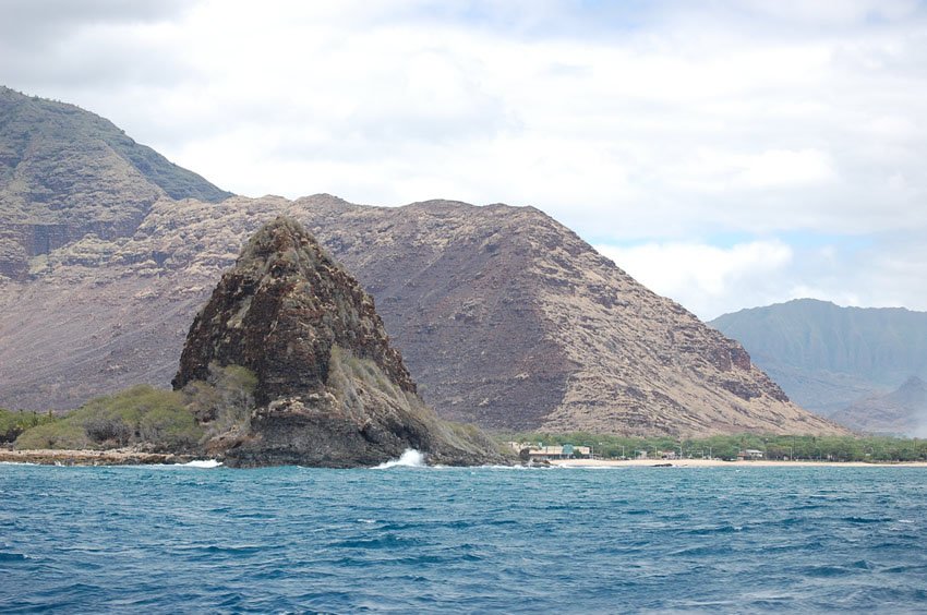 View from the ocean