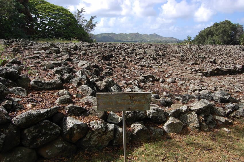 Sacred Hawaiian grounds