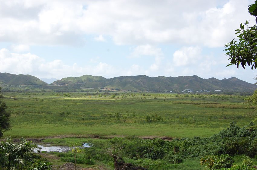 View from the Ulupo Heiau