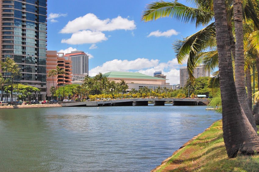 View to the Convention Center