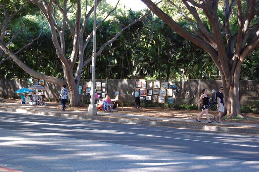 Art on the Zoo Fence