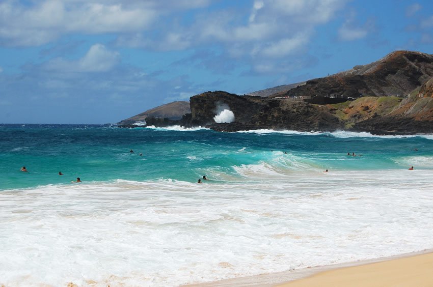 View from Sandy Beach Park