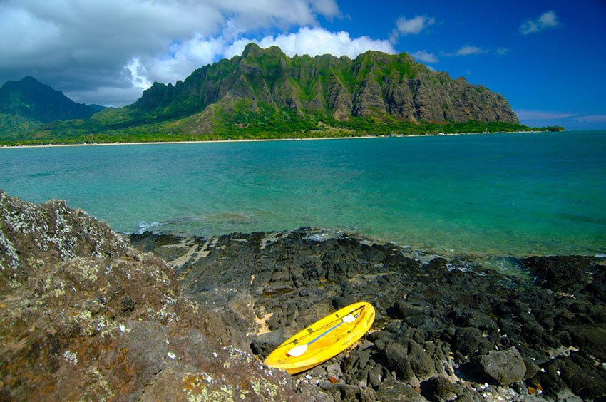 View from Mokoli'i Island