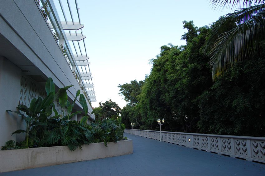 Level two walkway