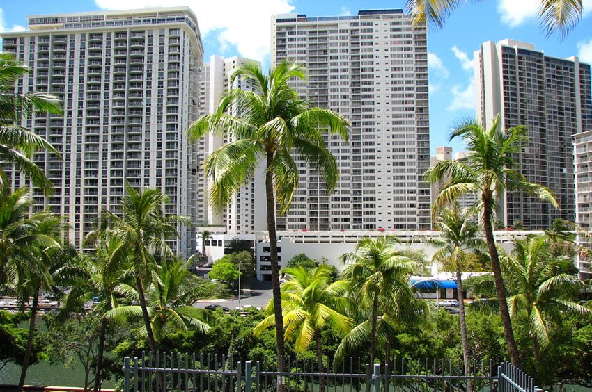 View to Waikiki from level two