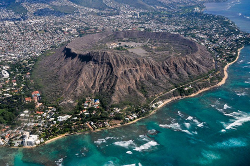 Diamond Head on Oahu