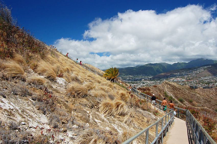 Scenic views from the trail