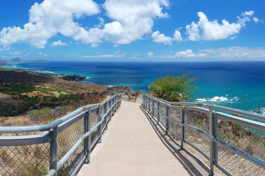 Diamond Head trail views